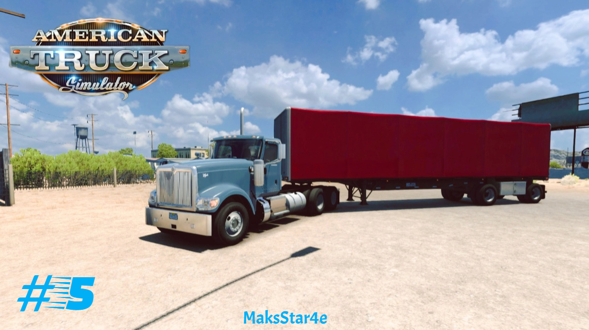 American Truck Simulator - #5 Кламат-Фолс (OR) - Эли (NV) смотреть онлайн