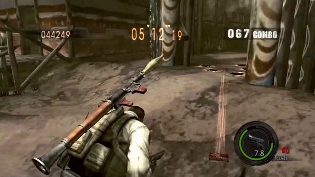 Resident Evil 5 The Mercenaries (Reversed) Josh Bsaa solo village 644,679k смотреть онлайн