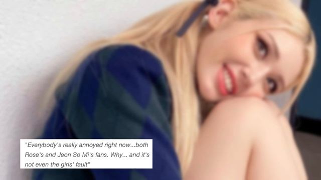 Netizens react on Jeon SoMi wearing the exact same stage outfit as BLACKPINK's Rose | HoneybunnyCaf смотреть онлайн