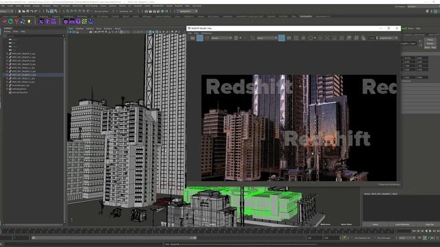 Kitbash Free Model (Neo City) смотреть онлайн