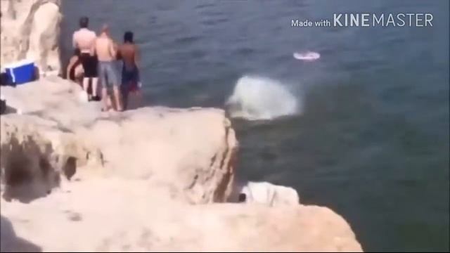 Жёсткие прыжки воду ? смотреть онлайн