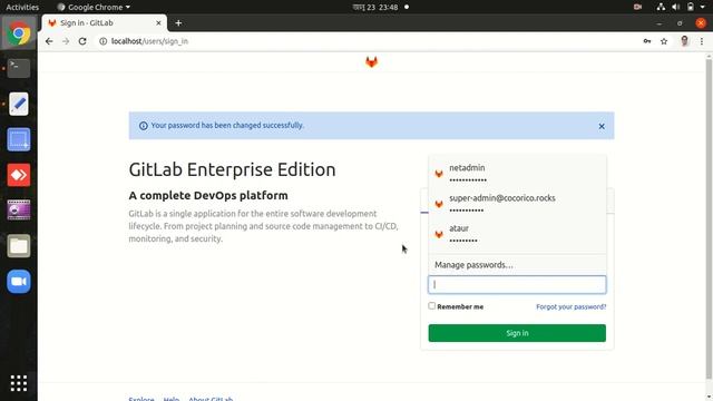 GitLab Deploy Linux смотреть онлайн