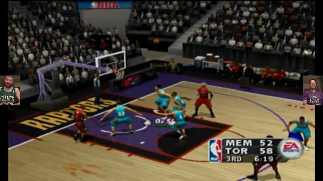 Buzzer Beater 3 pointer - NBA Live 2004 смотреть онлайн