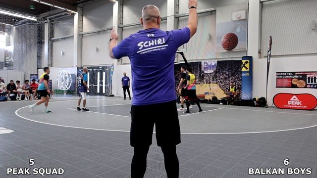 3x3 Basketball Game 1 Österreich / Ried  - PEAK SQUAD Vs Balkan Boys
