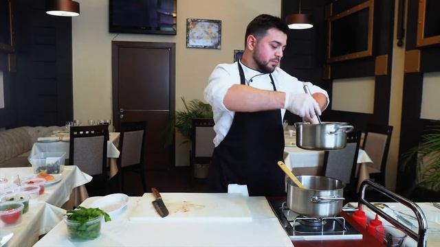 Бузара с морепродуктами