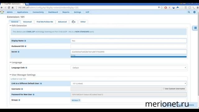 FreePBX 13 настройка c нуля смотреть онлайн