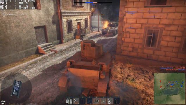 4K War Thunder RTX 2080Ti Gameplay FPS Test (Tanks) смотреть онлайн