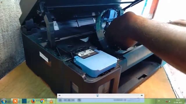 Canon Pixma G2000 G3000 Series Ink Problem Empty Ink Pipes REMOVE AIR Bubble Hindi смотреть онлайн