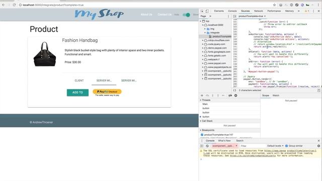 How to Integrate PayPal Checkout in a Typical eCommerce Website смотреть онлайн