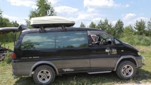 Выпуск 12.  УСТАНОВИЛ самый БОЛЬШОЙ автобокс В МИРЕ! Vetlante 1100 на Mitsubishi DELICA #vanlife