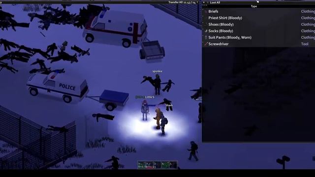 Project Zomboid: West Coast Noobs lite server event 4, Eclipse trip to the military Base смотреть онлайн