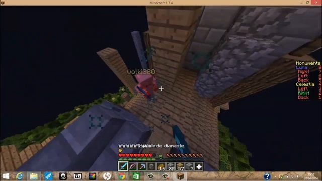 [Minecraft]PvP--por poco pierdo los nervios смотреть онлайн