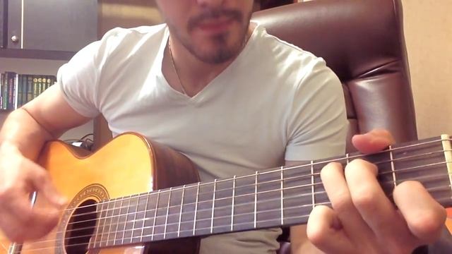 Hi-Fi - Childhood на гитаре. смотреть онлайн