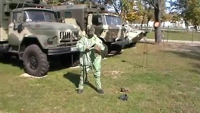 Военка РХБз ОЗК порядок одевания смотреть онлайн