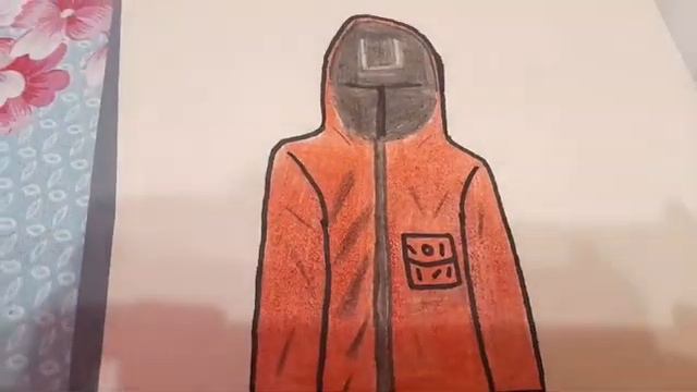 мой рисунок из игры в кальмара