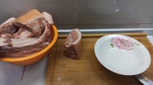 Засолка мяса для копчения
