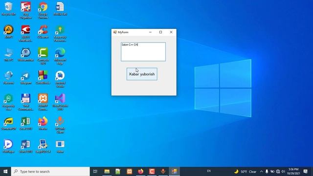 C++ Dasturlash Tili (GUI .exe file yaratish) смотреть онлайн