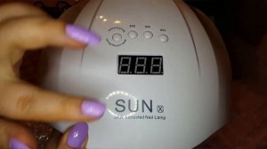 Лампа для сушки гель лака ! Лампа Sun X ! Домашний маникюр! Черная пятница 2019!