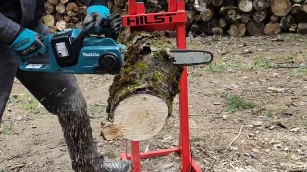 Как быстро распилить бревно на дрова? Приспособление для распила дров.