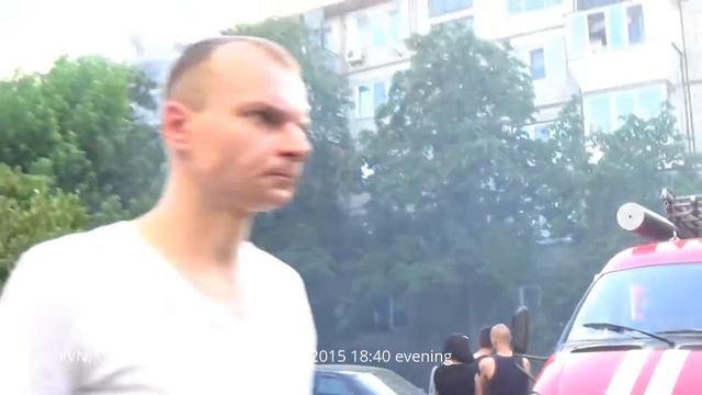 Бедствие! Горит Крыша Дома на Дарнице Киев, Украина смотреть онлайн