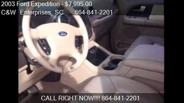 2003 Ford Expedition Eddie Bauer 4.6L 2WD - for sale in Will смотреть онлайн