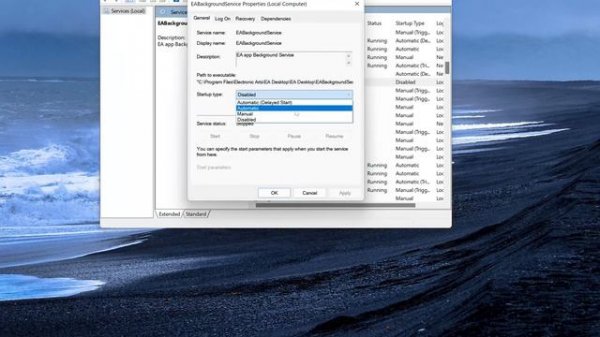 EA App Error Background Services Have Been Disabled Preventing The App From Starting FIX