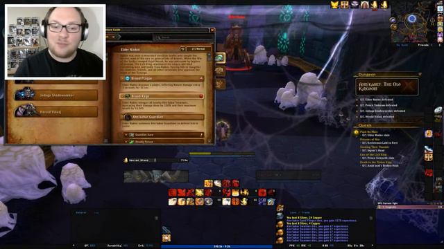 MORE BLOOMIN SPIDERS! | World of Warcraft Solo Dungeon Leveling Challenge #20 [Ahn Kahet] смотреть онлайн