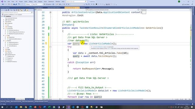 ✅ Error CS0815: Cannot assign null to an implicitly-typed var variable смотреть онлайн