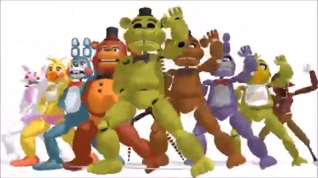 FNAF Animatronics are dancing!/ Аниматроники танцуют! смотреть онлайн