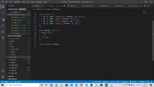 Understand File-System/Dynamic Route in React | React Router DOM File-System/Dynamic Route смотреть онлайн