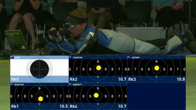 50m Rifle 3 Position Men final Brisbane AUS Ocean Championship 4 Nov 2023 смотреть онлайн