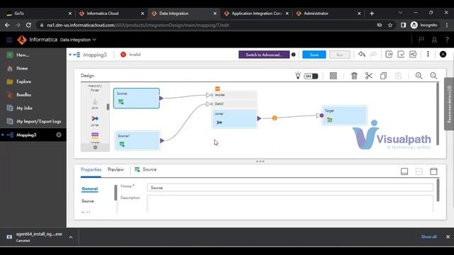 Informatica Intelligent Cloud Services (IICS) Online session by Visualpath смотреть онлайн