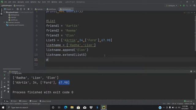 List in python | Python series #8 смотреть онлайн