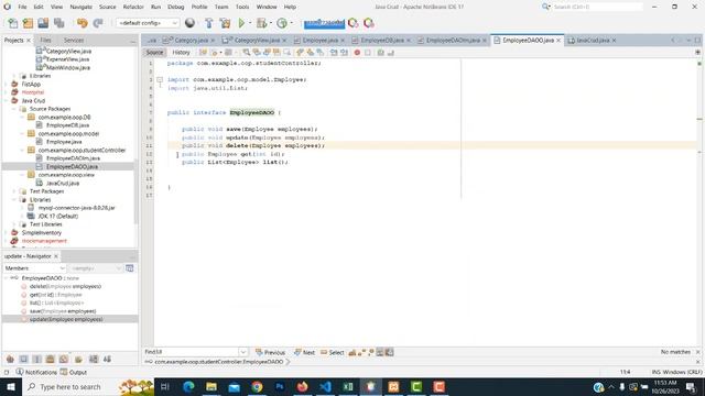 Java OOP CRUD Application смотреть онлайн