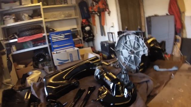 Pt 10 (paint And Assembly) Bmw R 1100 Gs Scrambler Build