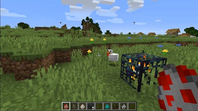 Minecraft 1.14 and later - How to Make a Mob Spawner in Creative Mode Java Edition смотреть онлайн