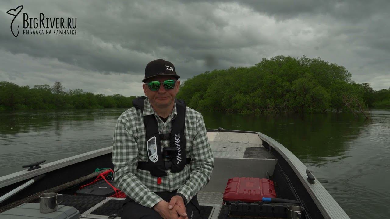 Тактика вываживания чавычи / Камчатка / река Большая / Big River / 23.06.2023 год