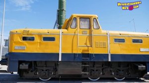 Дети и Огромные поезда, паровозы Изучаем железнодорожный транспорт ЧАСТЬ 2 Trains for kids