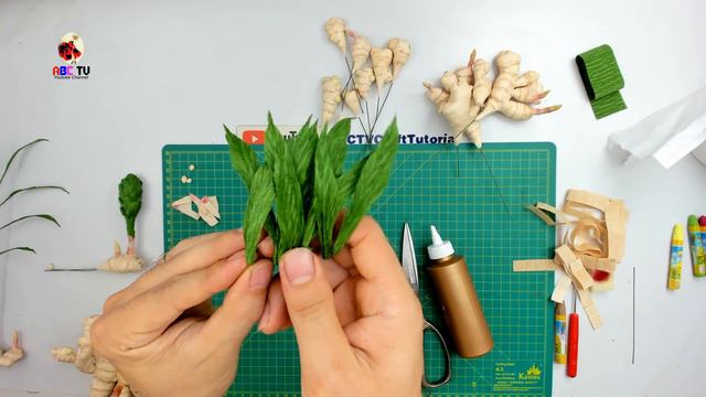 ABC TV | How To Make Ginger Root Paper - Craft Tutorial смотреть онлайн