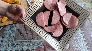 Пицца из батона на сковороде. Быстрый завтрак за 10 минут