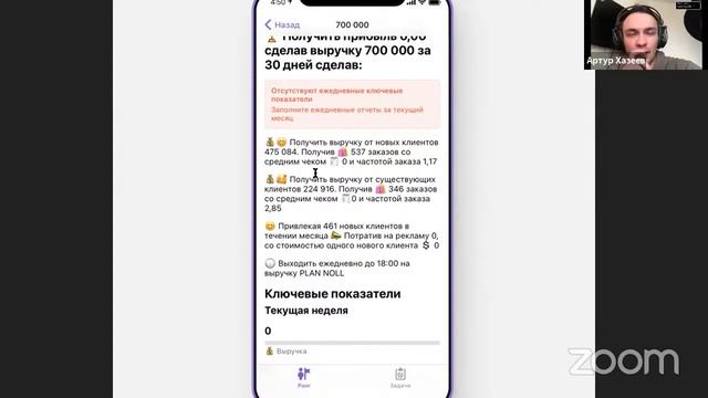 Консультация бизнеса доставки еды - Артур Хазеев