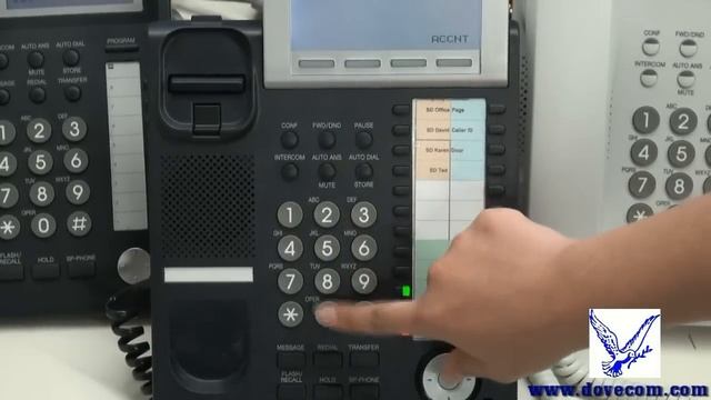 How to use a Panasonic KX-DT300, KX-NT300 series phone смотреть онлайн