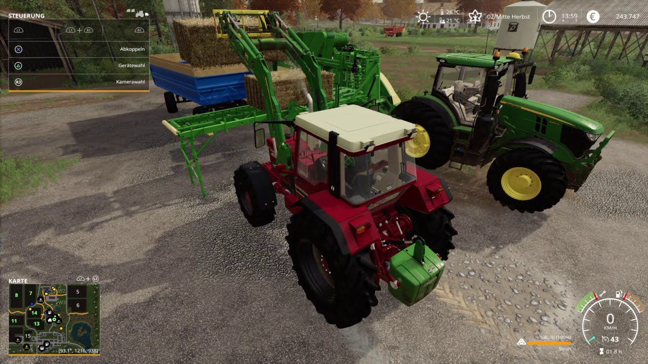 (PS4 Pro) FS19 Oberkrebach #53 Project Bio смотреть онлайн