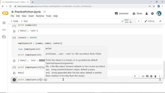 Python Tutorial for Beginners [Part-12] - Getting List Item in Python смотреть онлайн