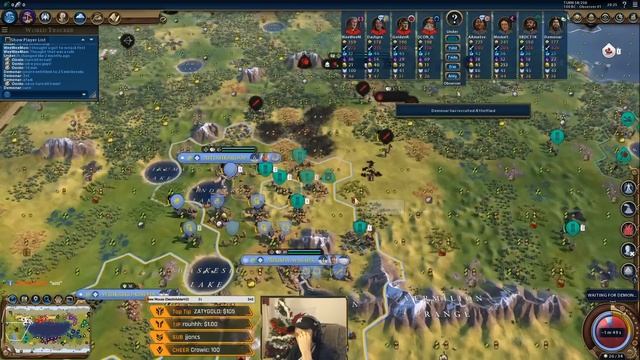 (Tournament Game Cast) Civilization VI Multiplayer 4v4 Civilization World Cup Qualifier DSync vs WF смотреть онлайн