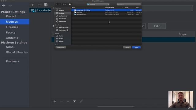 JDBC 2. Подключение JDBC драйвера смотреть онлайн