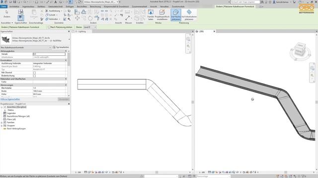 BIM@OBO - BIM Planung mit manuell gesetzten Formteilen für Kabelrinnen смотреть онлайн