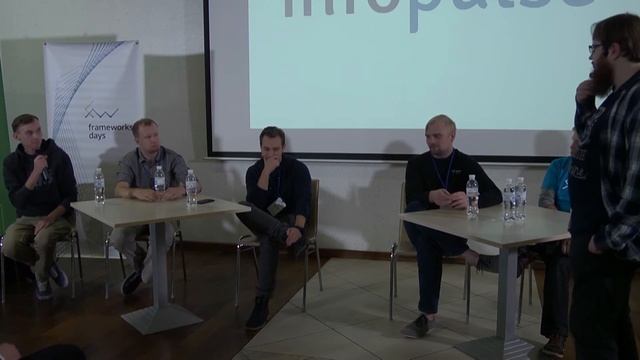 Панельная дискуссия на конференции "Angular & React Frameworks Day" смотреть онлайн