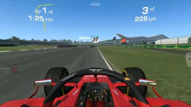 F1 Scuderia Ferrari SF90 • Silverstone Grand Prix Circuit | Real Racing 3 смотреть онлайн