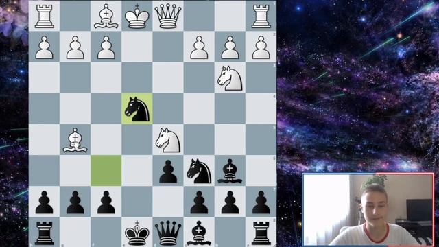 Ловушка в Шотландской партии за черных! #шахматы #chess смотреть онлайн